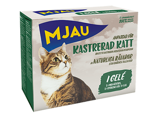 MJAU MULITPACK KASTRERT KATT GELÊ 8X85g 