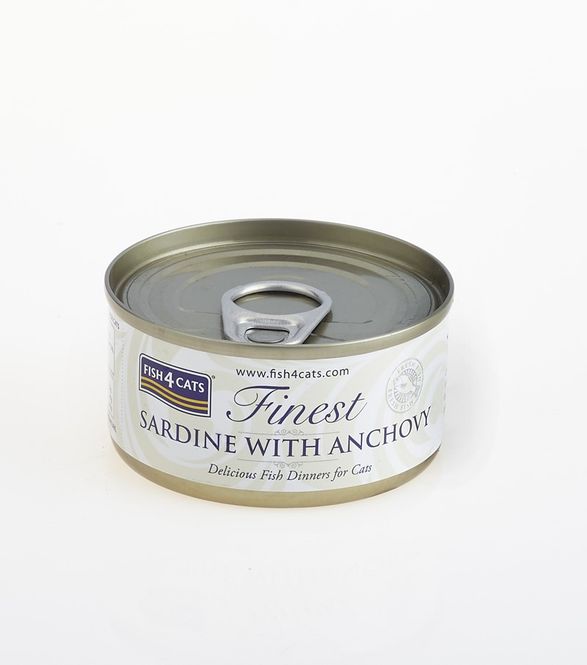 Hovedbilde F4C CATS WET SARDINE ANCHOVY 70G