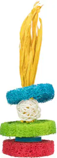 Gnagerleke Loofah Leke ø6x20cm