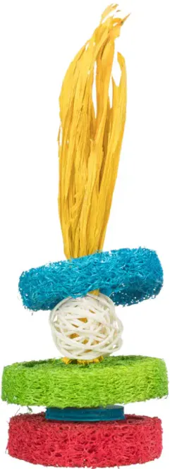 Hovedbilde Gnagerleke Loofah Leke ø6x20cm