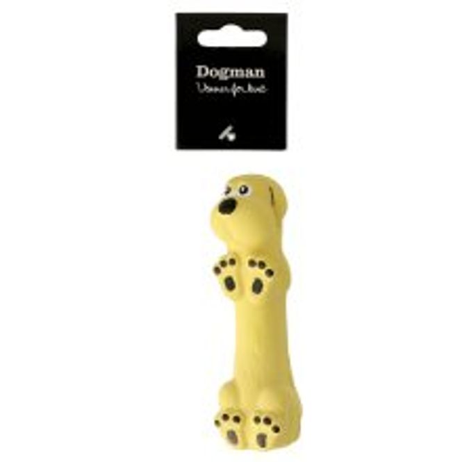 Hovedbilde DOGMAN LATEXHUND M/LYD 13cm