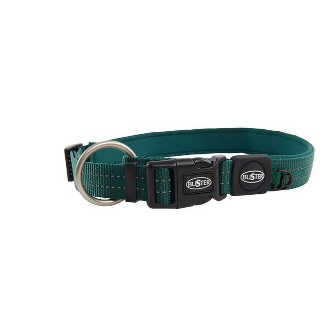Hovedbilde BUSTER HALSBÅND NEOPRENE GRØNN, L, 25mm (53-64cm)