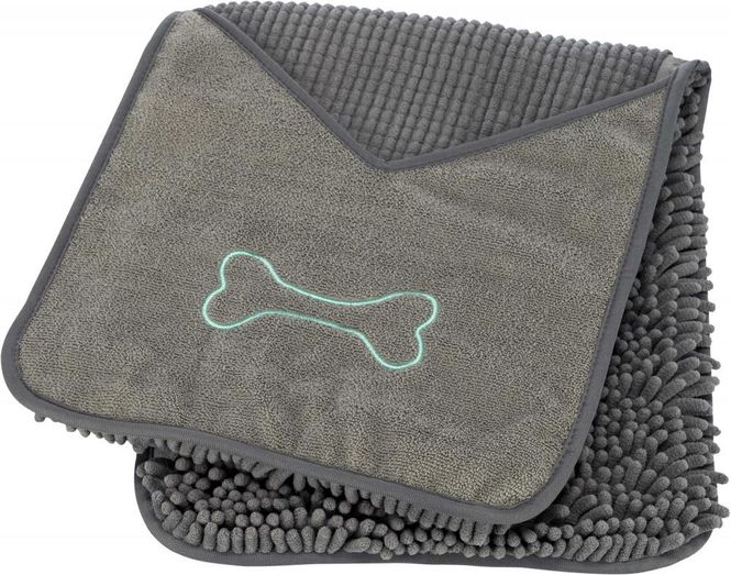Hovedbilde HUNDEHÅNDKLE MED HÅND-LOMME MICROFIBER 78X32CM ...