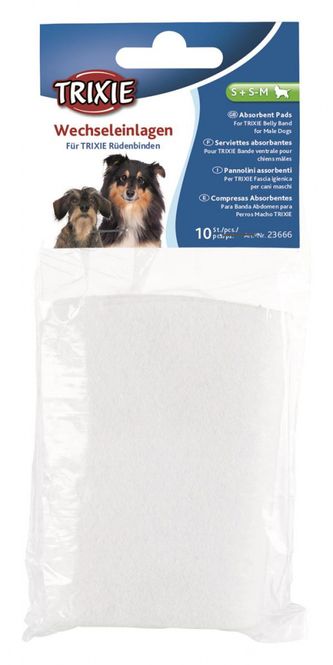 Hovedbilde TRIXIE ABSORBERENDE PADS TIL MAGEBELTE S OG S/M ...