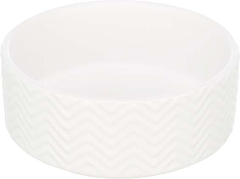 TRIXIE KERAMIKKSKÅL HVIT 0,4L/Ø 13CM