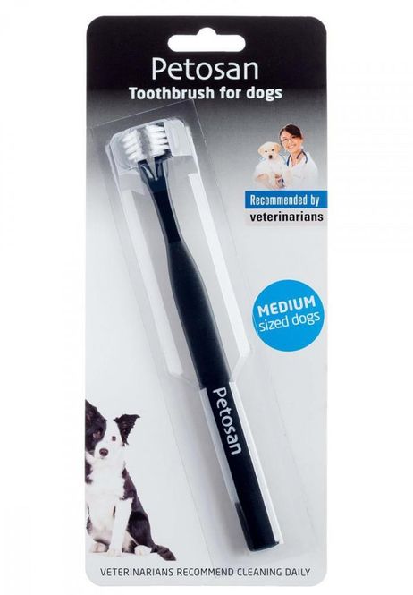 Hovedbilde PETOSAN TANNBØRSTE, MEDIUM 7-15KG