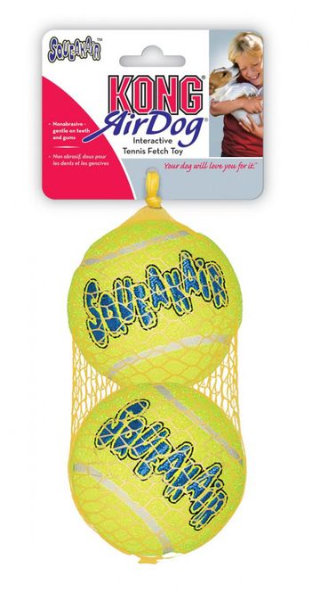 Hovedbilde KONG AIR SQUEAKER BALL L 2PK