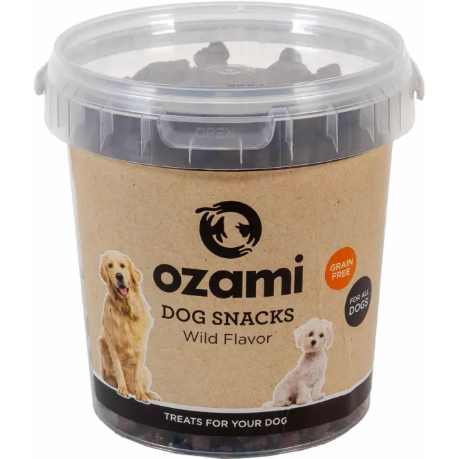 Hovedbilde OZAMI HUNDEGODIS GRAIN FREE WILD FLAVOR 500g