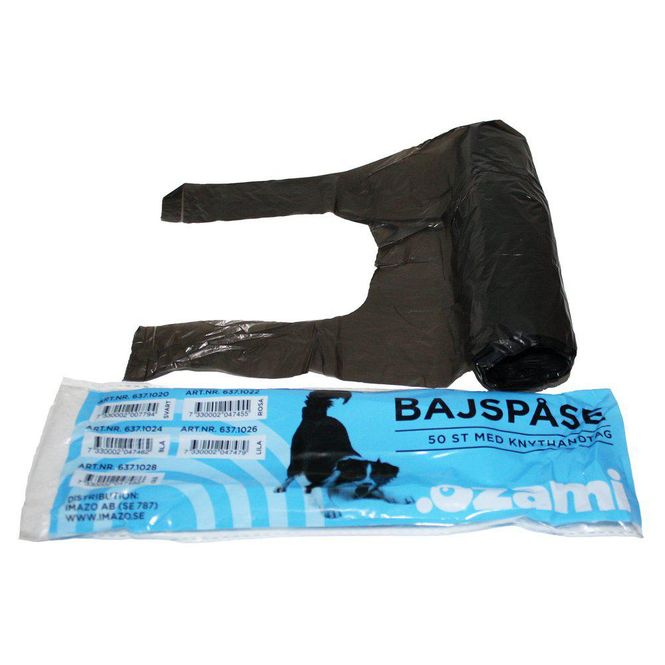 Hovedbilde OZAMI BÆSJEPOSE 50STK M/HÅNDTAK 