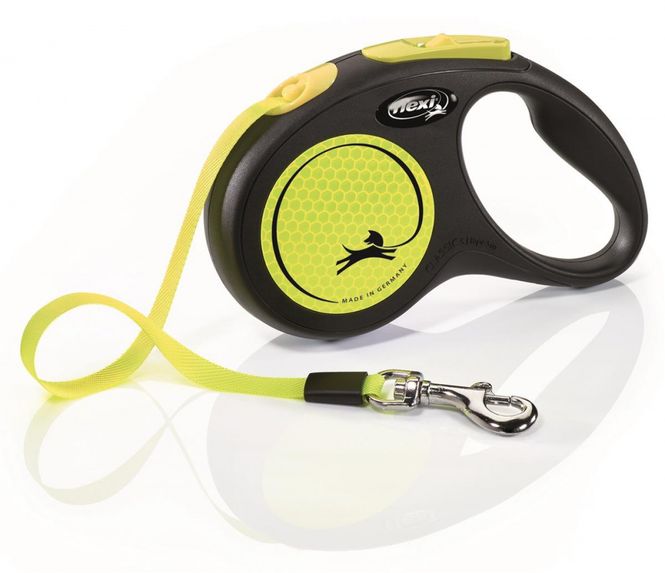 Hovedbilde FLEXI CLASSIC NEW NEON TAPE S 5M SORT/NEON GUL ...