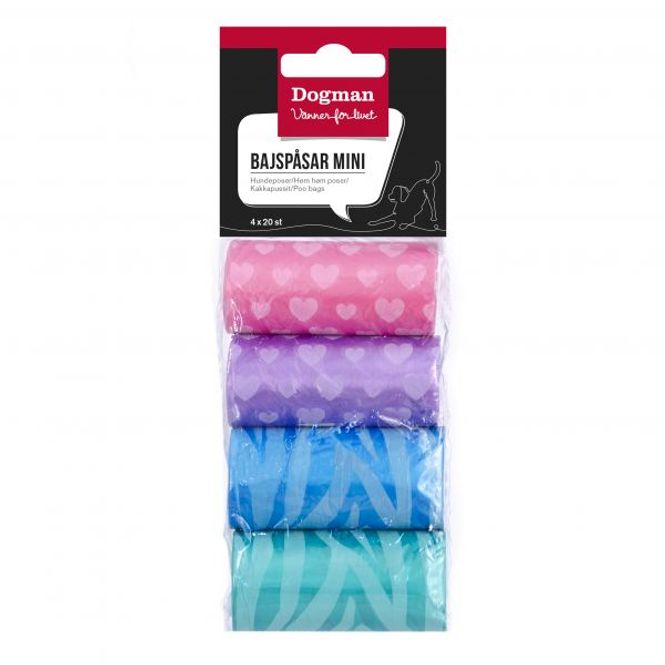 Hovedbilde DOGMAN HUNDEPOSER MINI 4x20p MIX