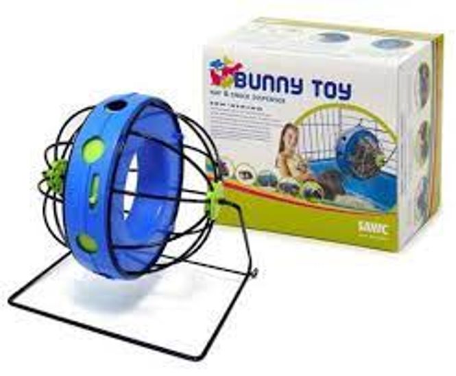 Hovedbilde SAVIC BUNNY TOY HØY & SNACK DISPENSER ø16cm