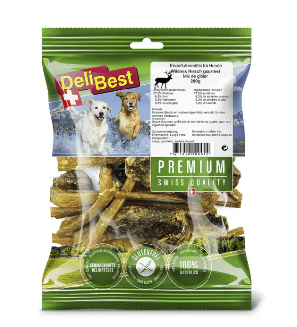 Hovedbilde DELIBEST PREMIUM HJORTEMIX 200g