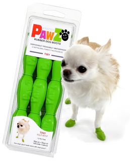 PAWZ RUBBER DOG BOOTS 12pk