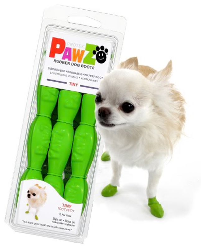 PAWZ RUBBER DOG BOOTS 12pk