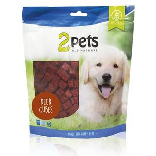 2PETS DEER CUBES 400G 