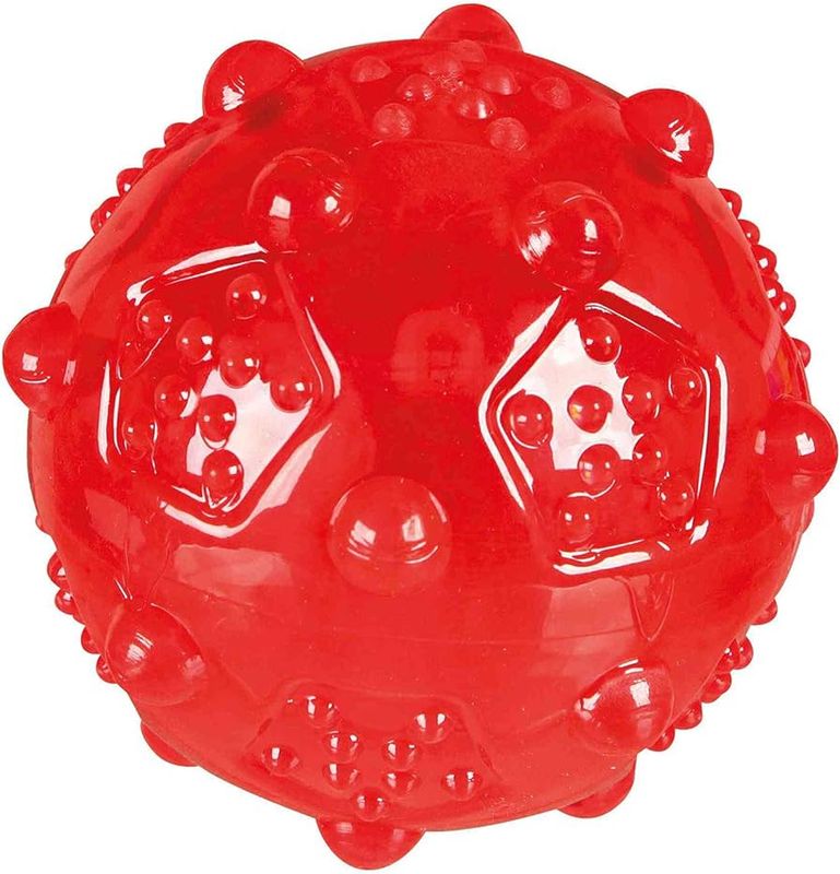 HUNDELEKE BALL M/LYD I TPR GUMMI 