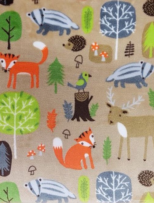 Hovedbilde MADRASS MED DYREPRINT