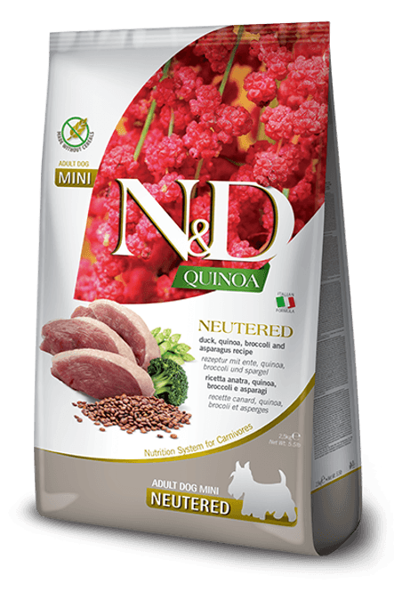Hovedbilde FARMINA N&D QUINOA NEUTERED ADULT DOG MINI 2,5KG