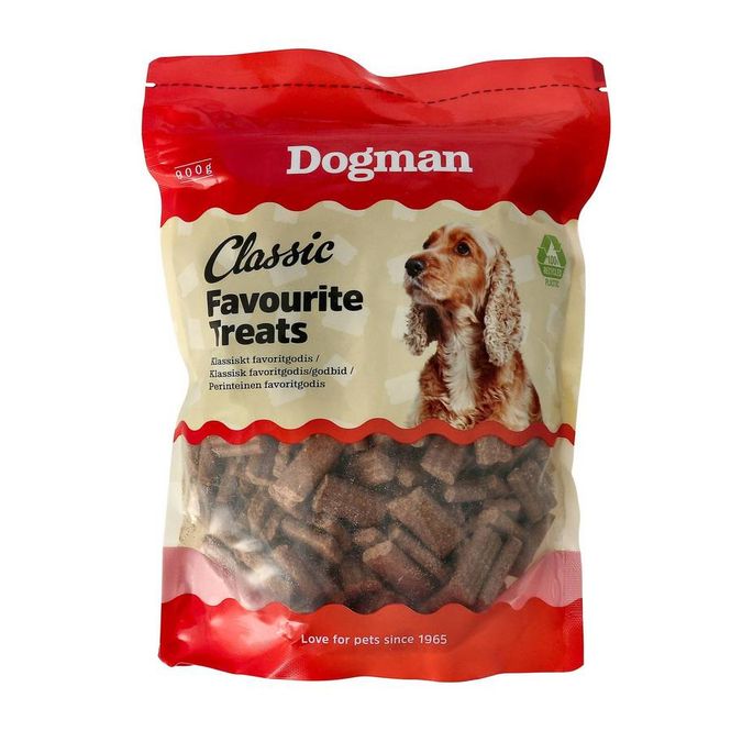Hovedbilde Dogman Favoritgodis Hundegodbidder 900g