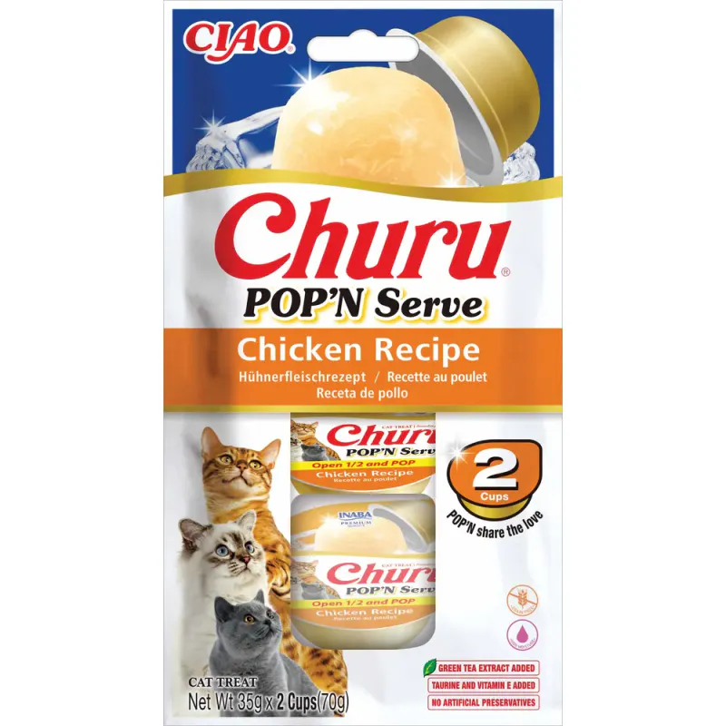 Churu Pop'n Serve Chicken Recipe