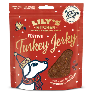 LILY`S KITCHEN FESTIVE TURKEY JERKY